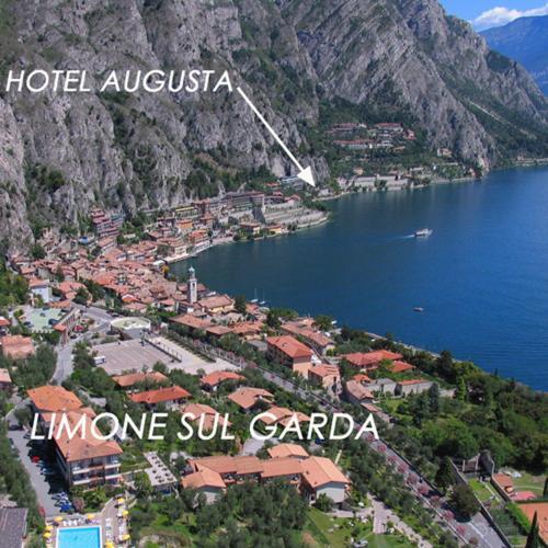 Hotel Augusta Garni Limone sul Garda Dış mekan fotoğraf
